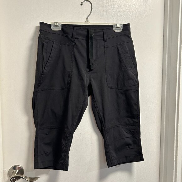 Prana Black Capris size 10 - Picture 1 of 4